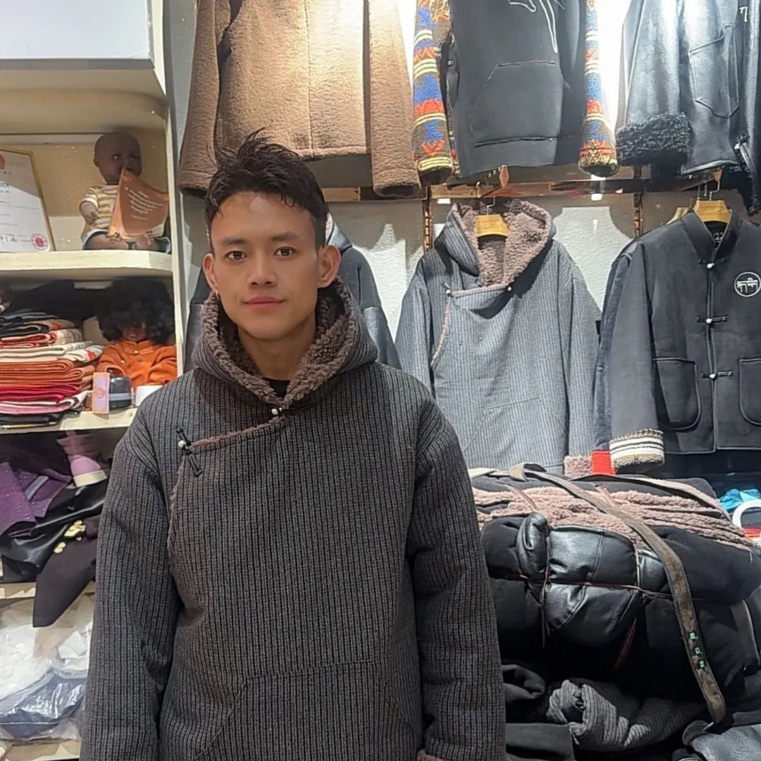 藏族服饰男士加厚冬季新款