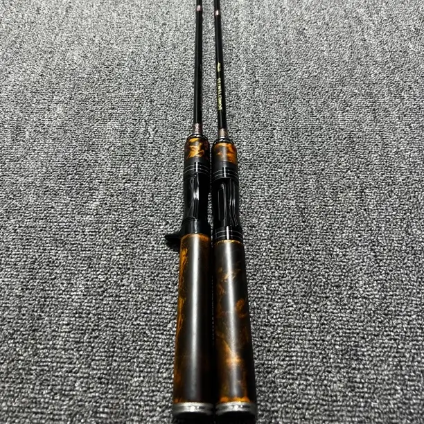 实木握把高碳UL调路亚竿适用于鲈鱼翘嘴马口等小中型鱼类