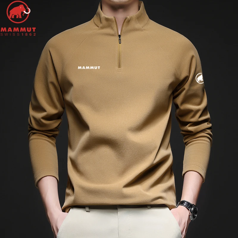 【奥莱撤柜】2025秋冬男士加厚保暖速干卫衣运动休闲立领大码上装