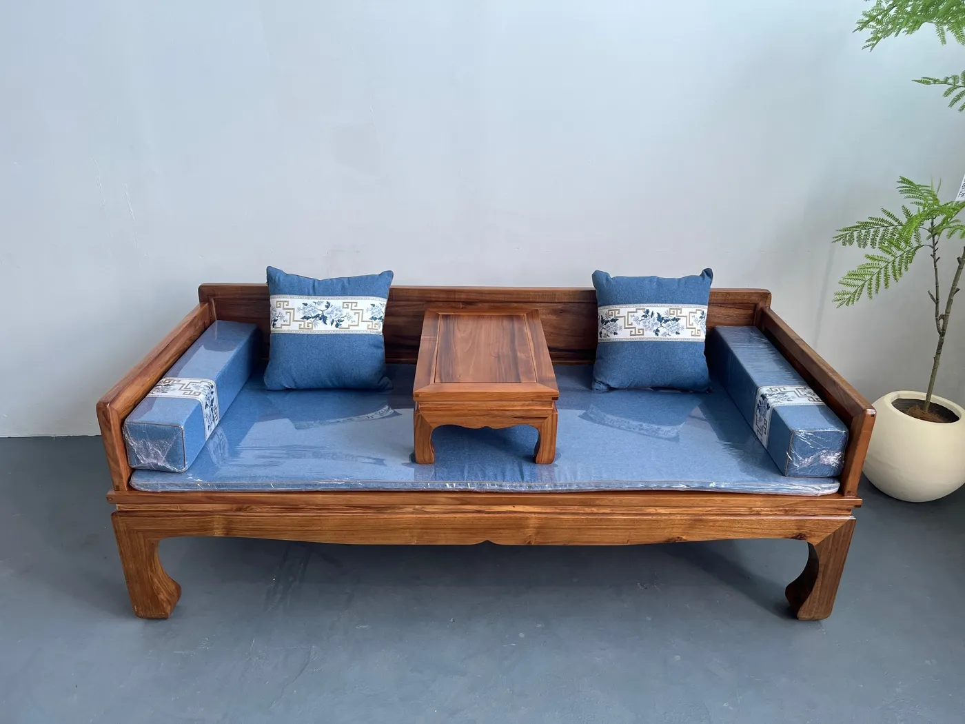 胡桃木贵族罗汉床 /贵妃榻 两件套全国不包邮