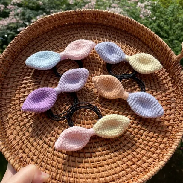 （本店满30元包邮）发绳女少女毛绒ins女孩发圈甜美