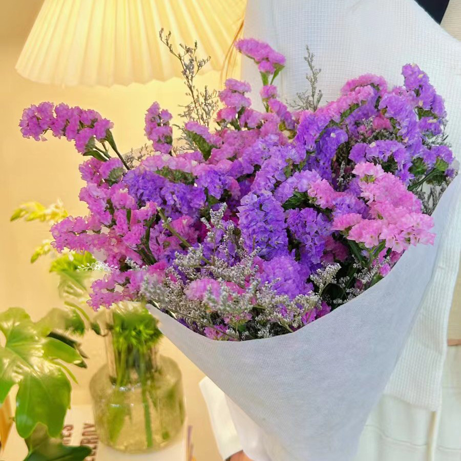 【大山宠粉专属】云南昆明直发勿忘我干花花束鲜花真花插礼物花卉