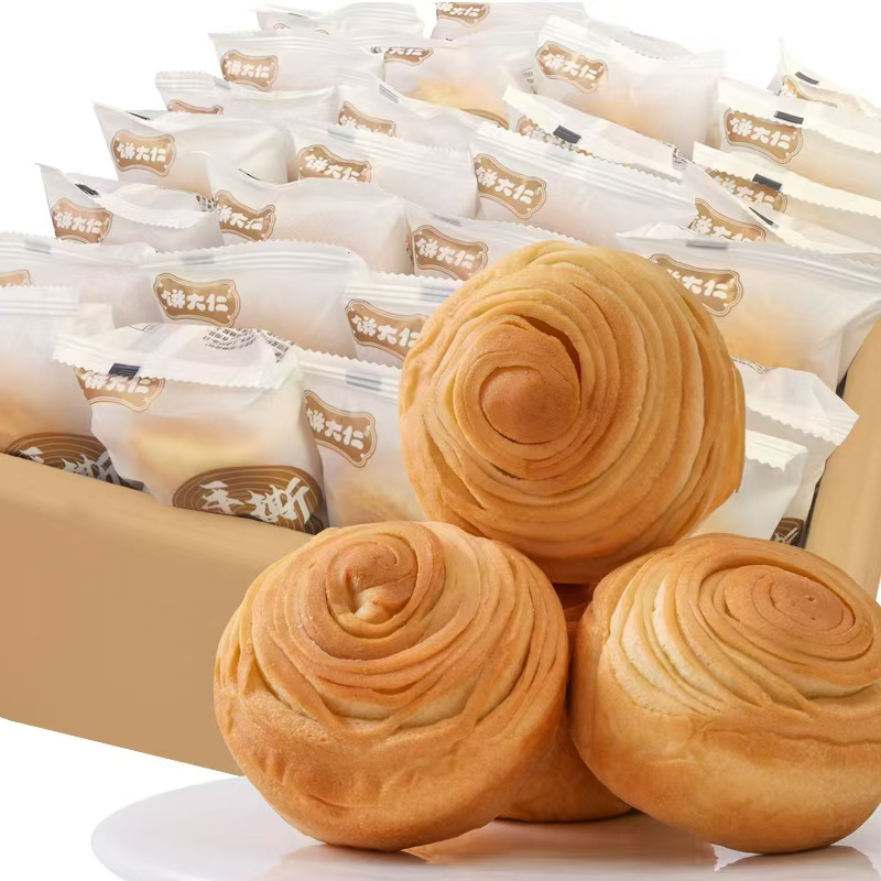 【一箱30个】手撕面包整箱卷浓郁奶香味即食早餐吐司代餐工厂30个