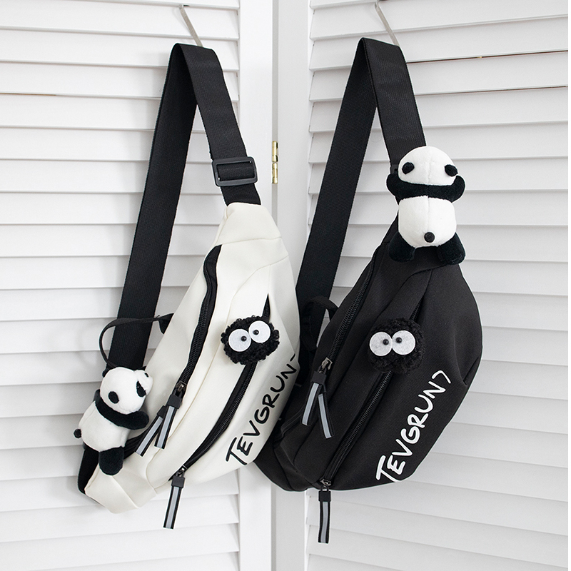 2025新款高级感斜挎包男士轻便休闲小包包骑行运动腰包女小众潮