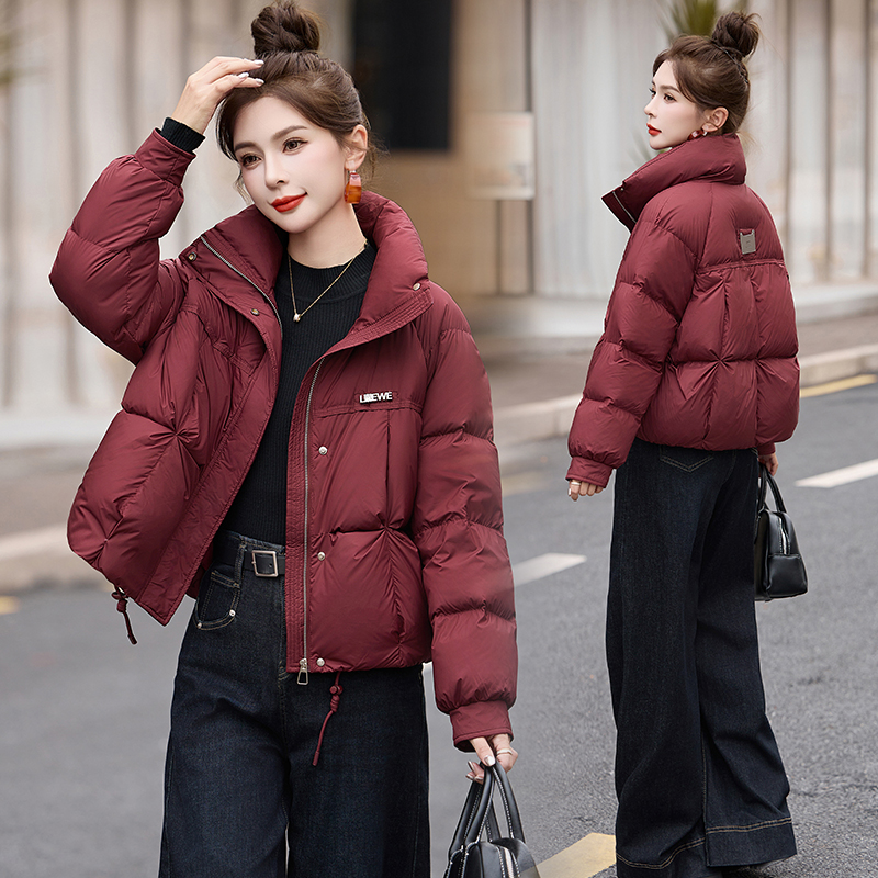 小香风加厚羽绒服女短款2025冬季爆款时尚韩版设计感保暖休闲外套