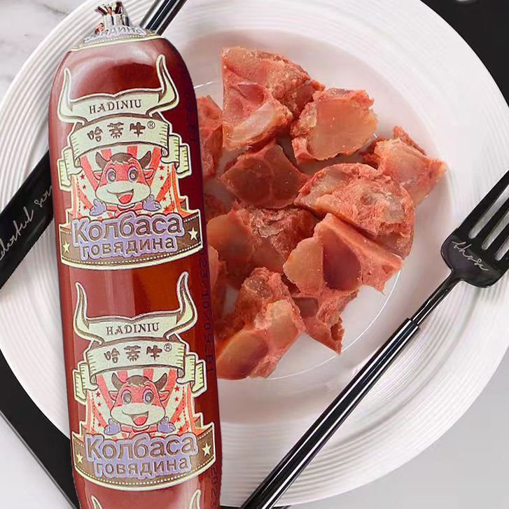【哈蒂牛 牛筋肠】俄罗斯风味牛筋肠 开袋即食美食