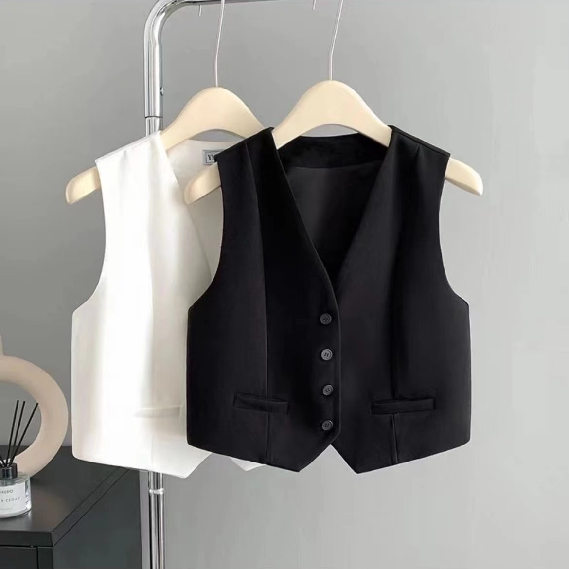 高级感西装无袖马甲背心2025夏季新款#7843