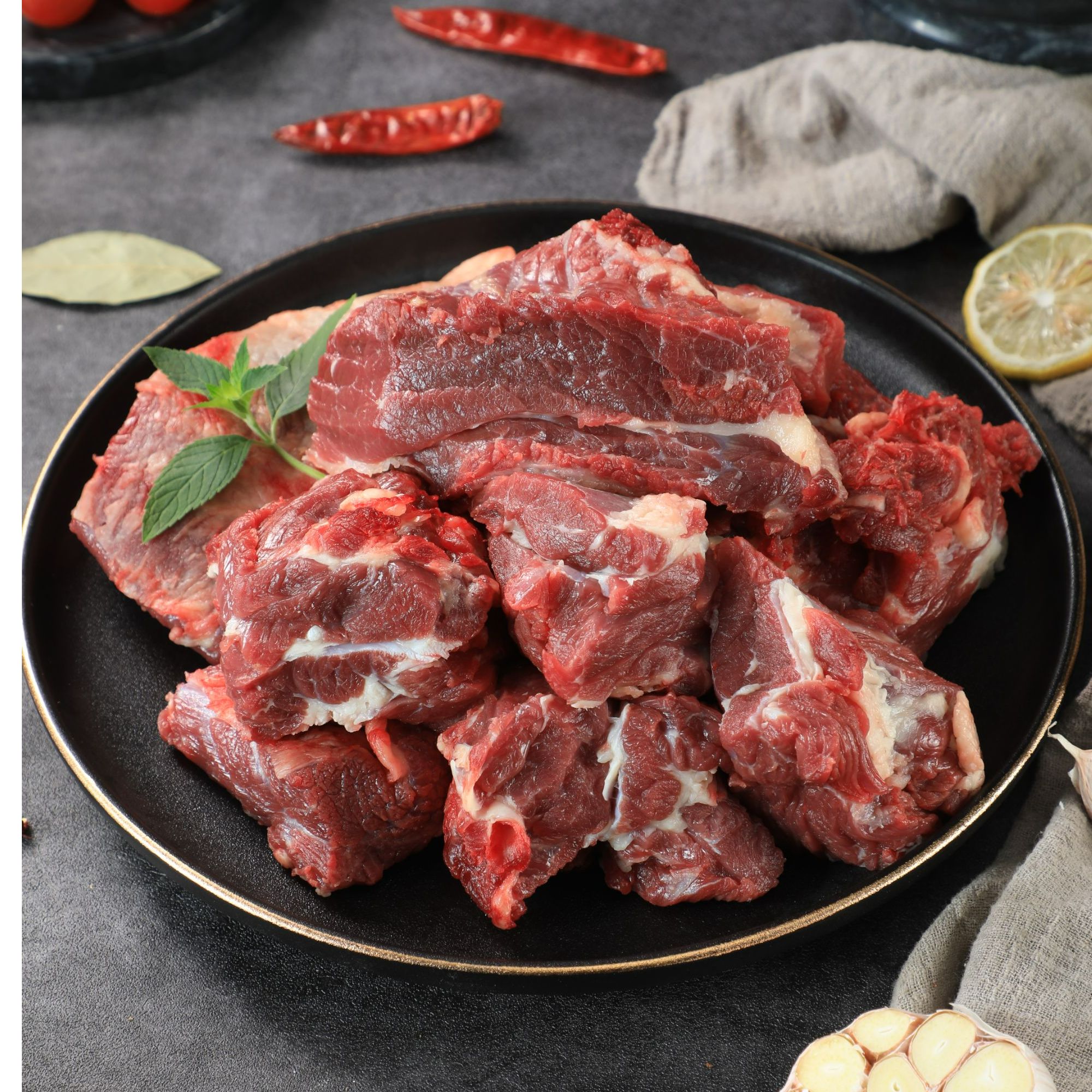 【中大块牦牛肉】 4斤5斤起拍不分部位天之牧严选新鲜肉质鲜美
