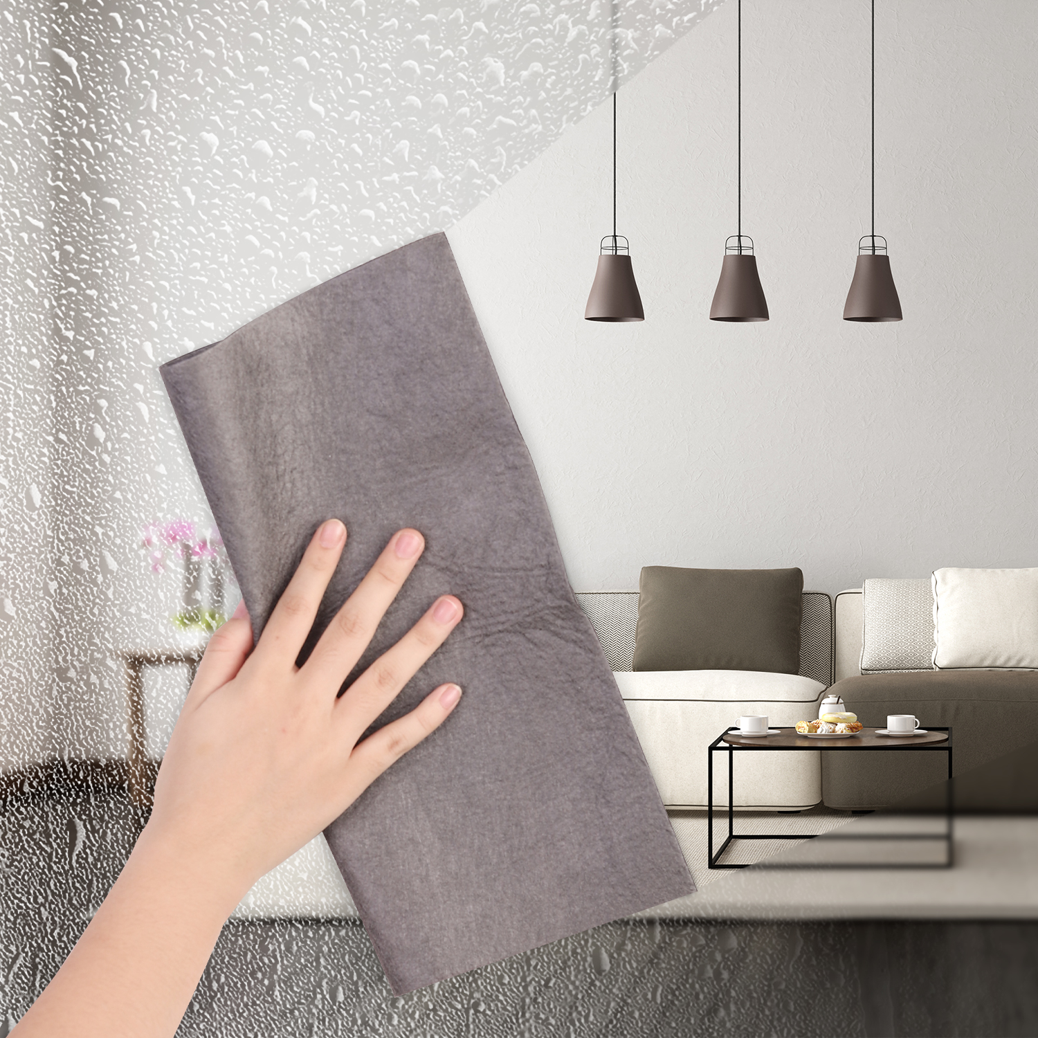 加厚魔力布升级款无水印擦玻璃无痕清洁布魔力抹布擦镜面不掉毛