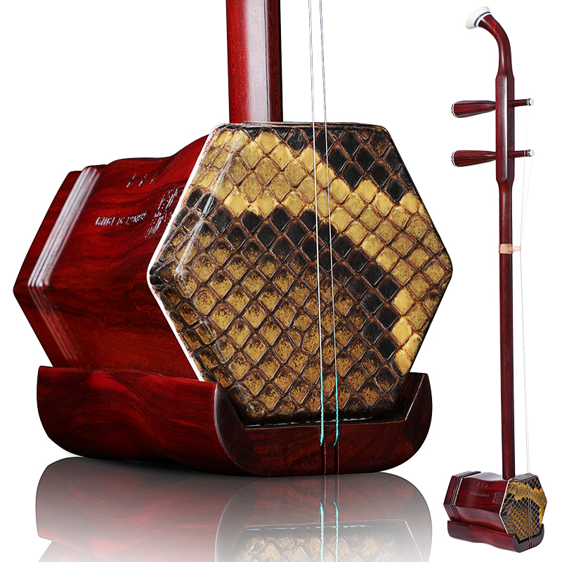 正音堂紫檀二胡乐器厂家直销中老年成人儿童考级专业演奏苏州胡琴