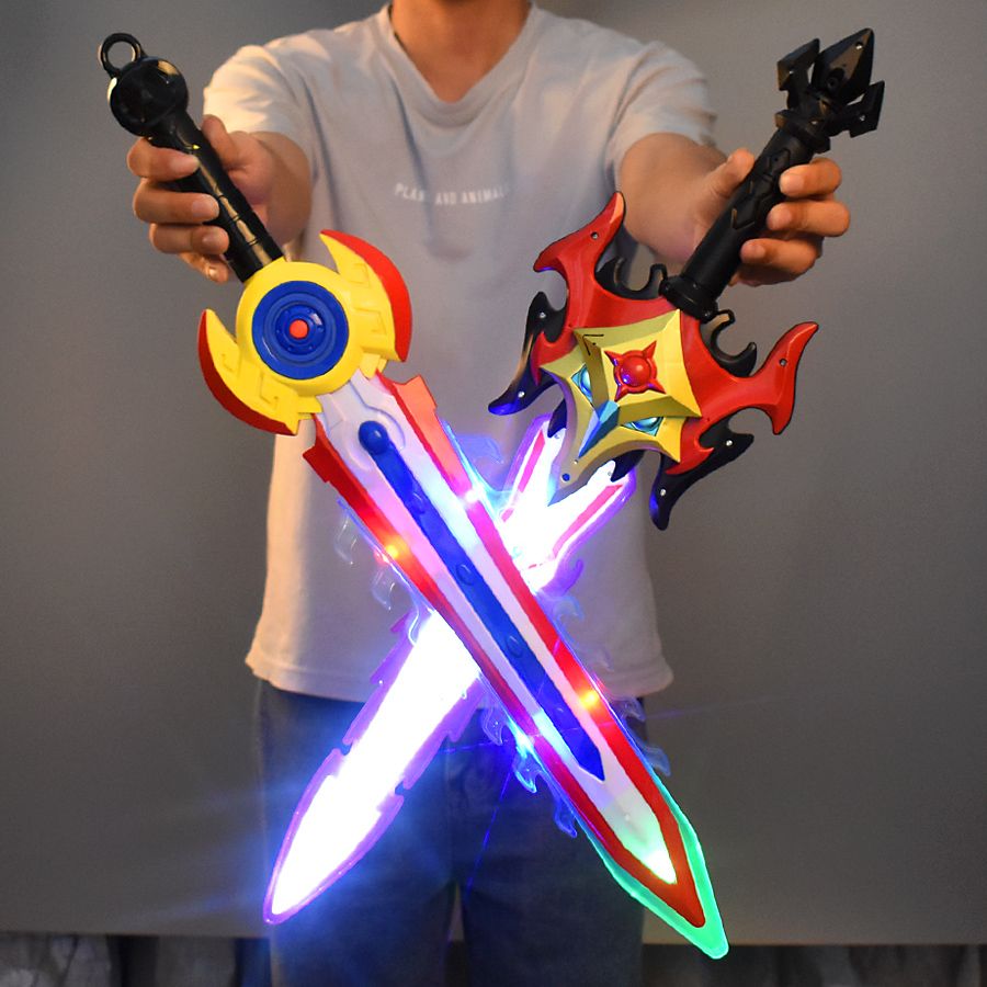 赛罗大号奥特之剑曼儿童宝剑发光武器电动七彩声光玩具男孩子礼物