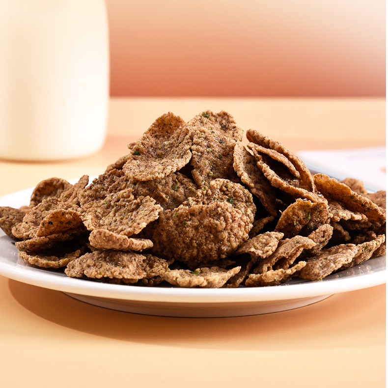 【麦吉诺】荞麦锅巴无添加蔗糖粗粮非油炸荞麦脆片大包零食脆片500g