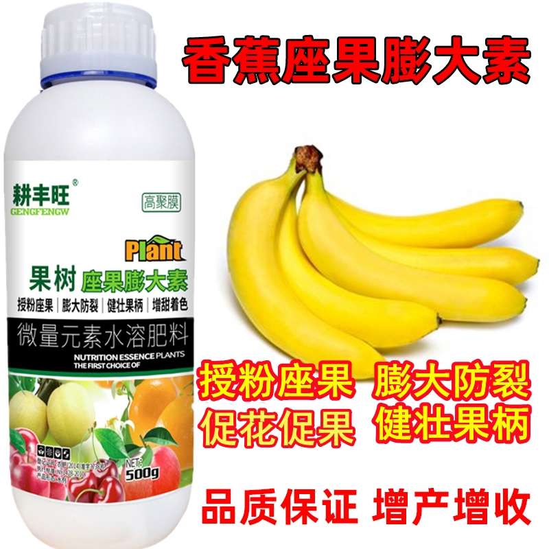 香蕉座果膨大素授粉香蕉膨大防裂防落素催花促果素香蕉增产坐果药