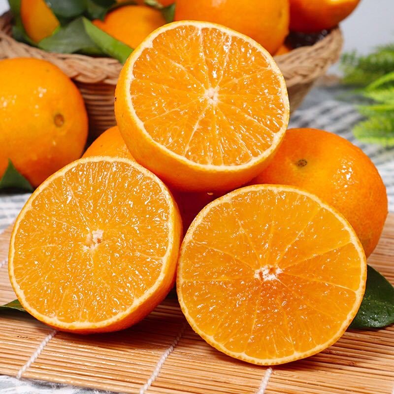 四川爱媛果冻橙 新鲜应季水果 皮薄肉嫩多汁/4.5-5斤 xbh