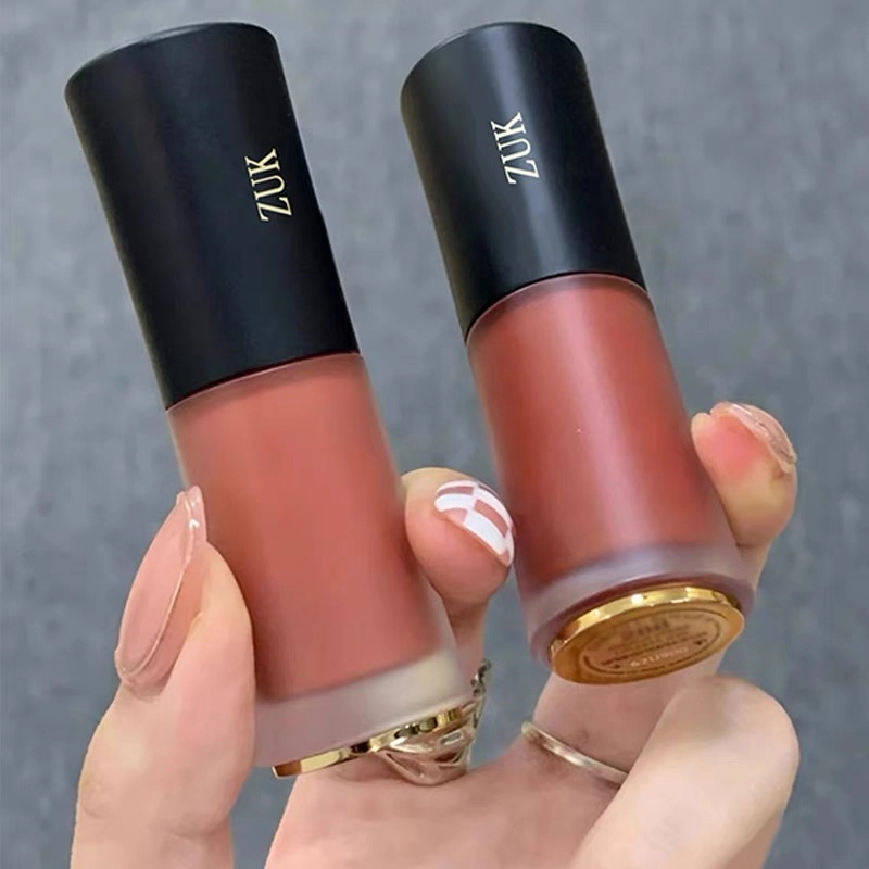 ZUK轻奢小玫瑰小蛮腰高颜值显白唇釉不沾杯丝绒雾面唇泥学生口红