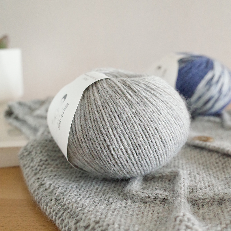 织遇 羊毛线手工diy编织毛线团手编中细蓬松毛线围巾线毛衣袜子线