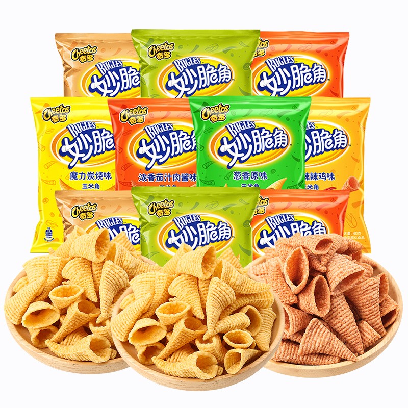 乐事奇多妙脆角大包尖角脆网红爆款办公室解馋小零食小吃休闲食品