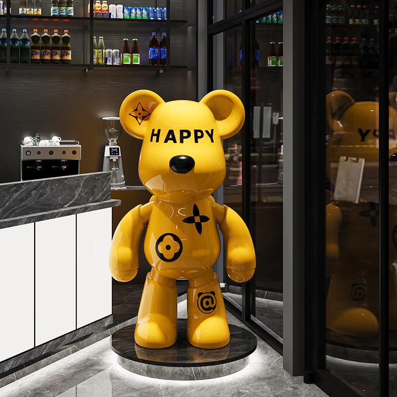 暴力熊大号存钱罐新房客厅玄关装饰品摆件轻奢高档电视柜乔迁礼物