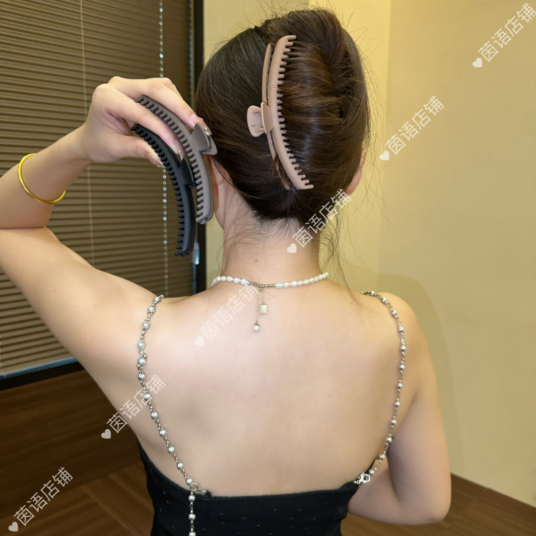 超能夹抓夹不硌头饱满后脑勺抓夹密齿鲨鱼夹