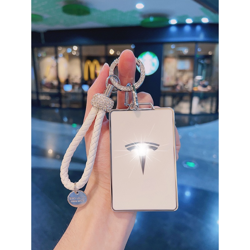 适用于Tesla特斯拉钥匙套Model3/Y卡套ModelS/X车钥匙保护包壳扣