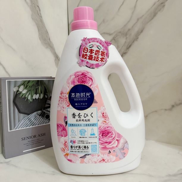 香氛洗衣液持久留香去污去渍家庭装清新花香本色时光5L