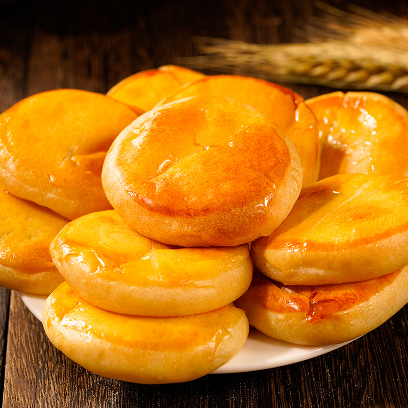 【到手30袋】老婆饼馅饼网红零食充饥夜宵零食面包休闲解