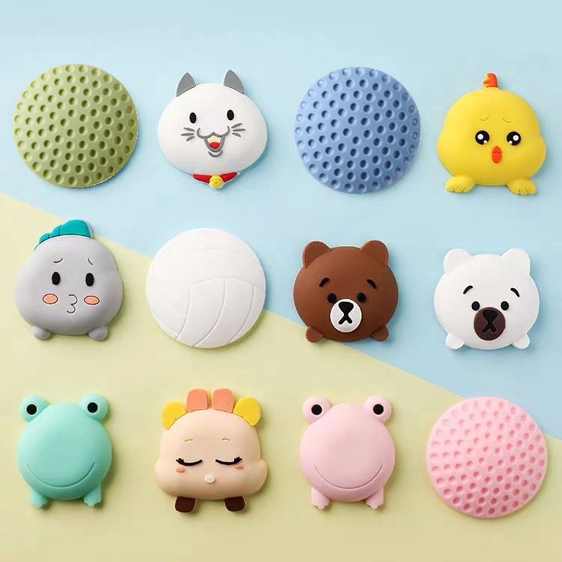 【防撞垫】门后门把手硅胶冰箱门锁磕碰贴墙面保护套吸盘静音加厚