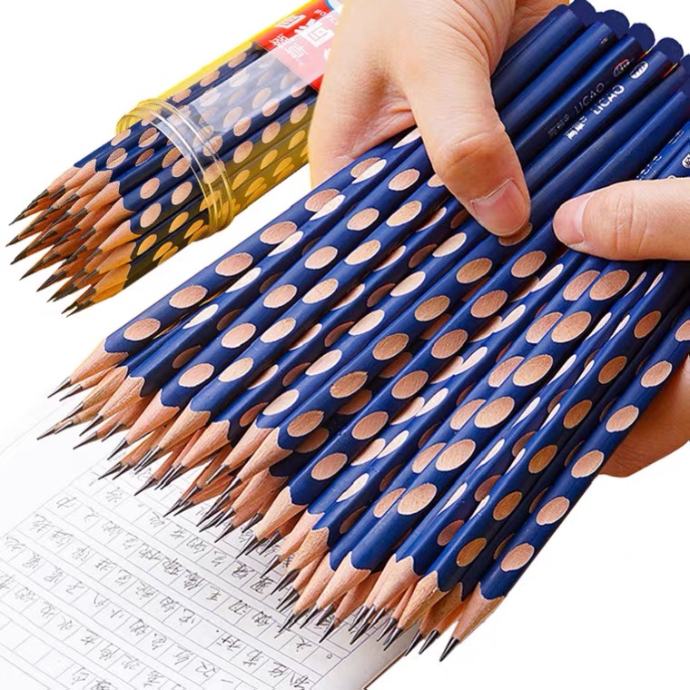 洞洞铅笔洞洞三角立体正姿铅笔矫正握笔姿势