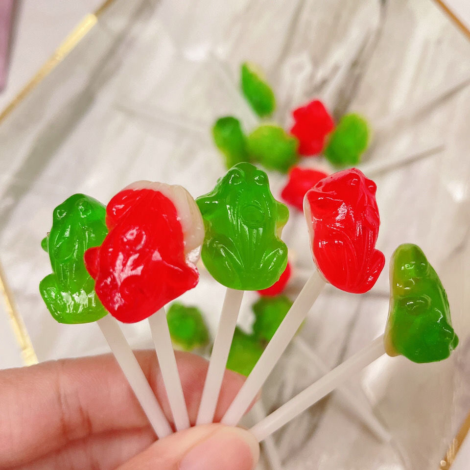 8090儿时的回忆青蛙棒棒糖16g/袋