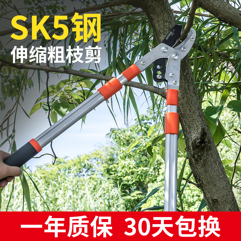 省力强力粗枝剪高枝剪树枝剪刀果树园艺剪刀伸缩大力剪园林大剪刀