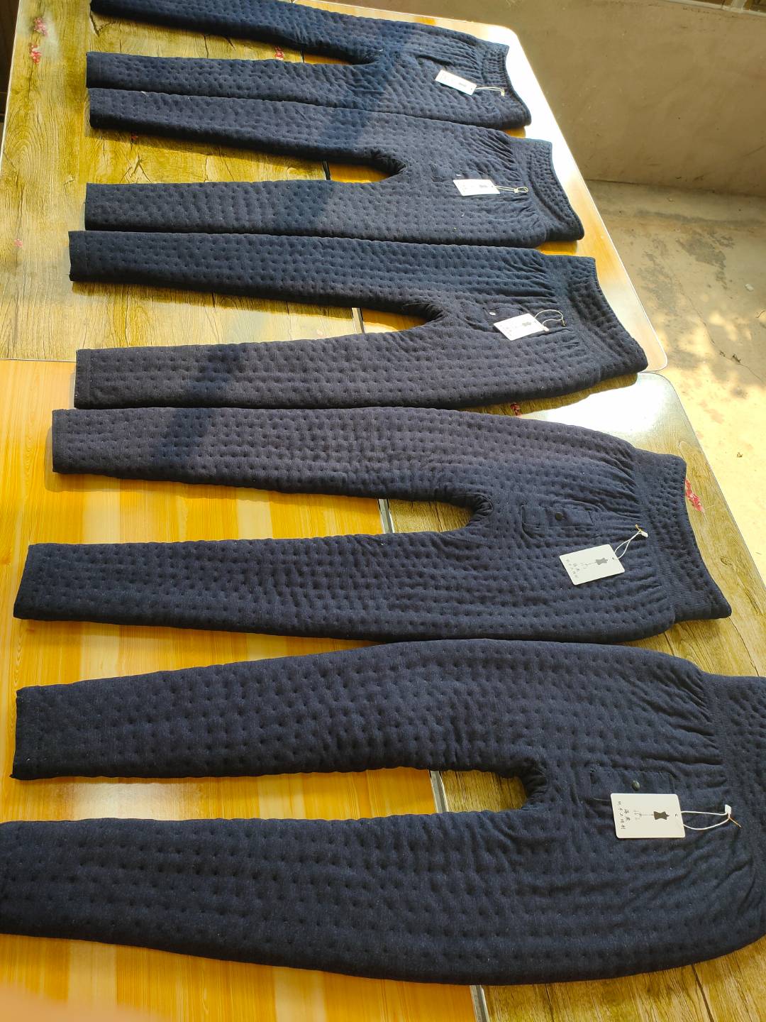 男士弹力纯手工裤纯手工裤保暖神器