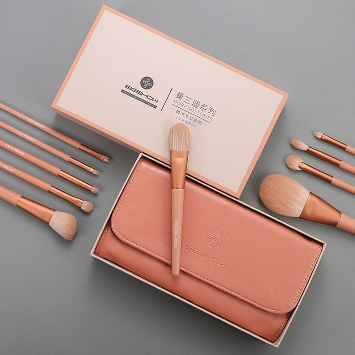 EIGSHOW10支莫兰迪化妆刷套装日化装适合平常出门化妆报恩需求