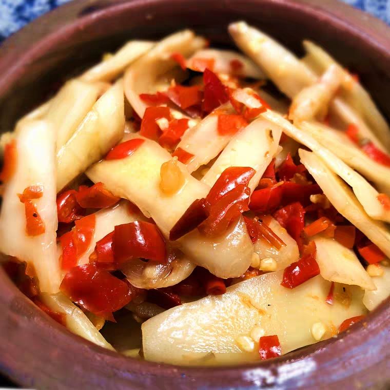 重庆酸辣仔姜片 超辣下饭菜开胃菜即食麻辣 500克腌制