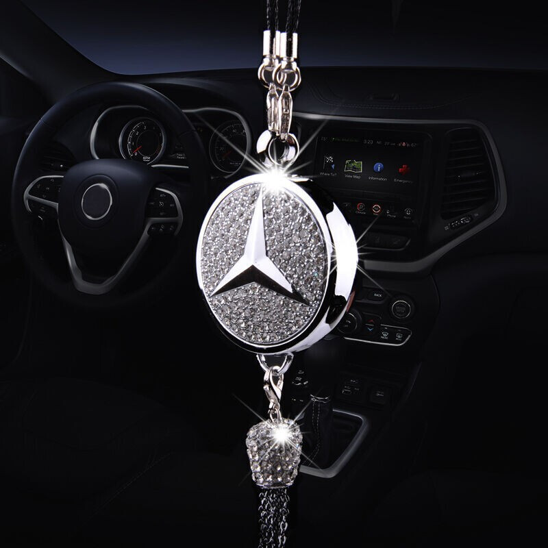 汽车香水挂件奔驰宝马奥迪吉普挂饰丰田大众本田现代别后视镜挂件