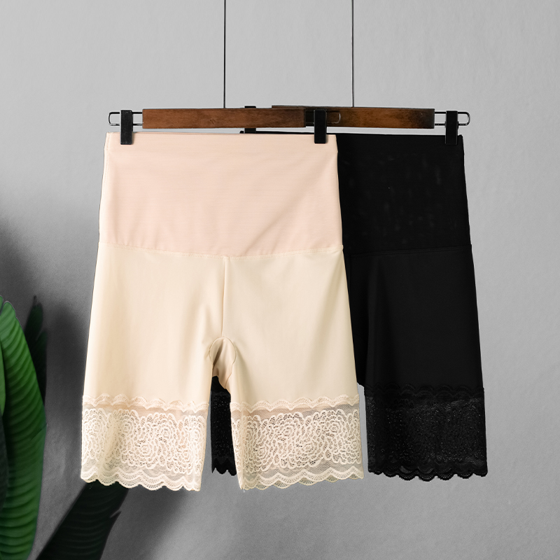 舒适型薄款高弹春夏大码高腰收腹塑形安全裤，建议体重110-250斤