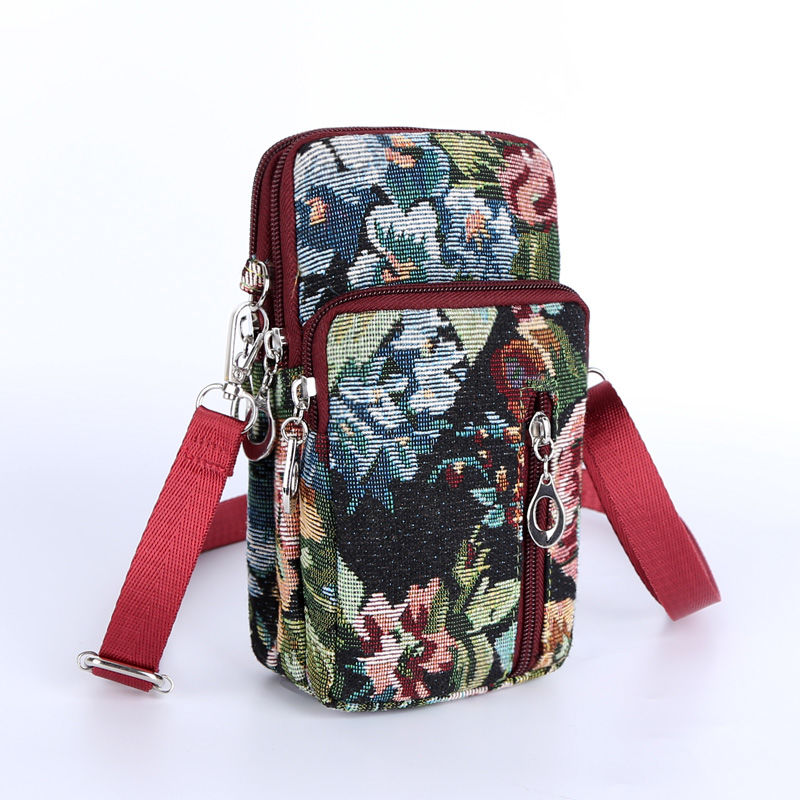 手机包女斜挎包新款韩版百搭迷你小包包手机袋挂脖装零钱包竖款