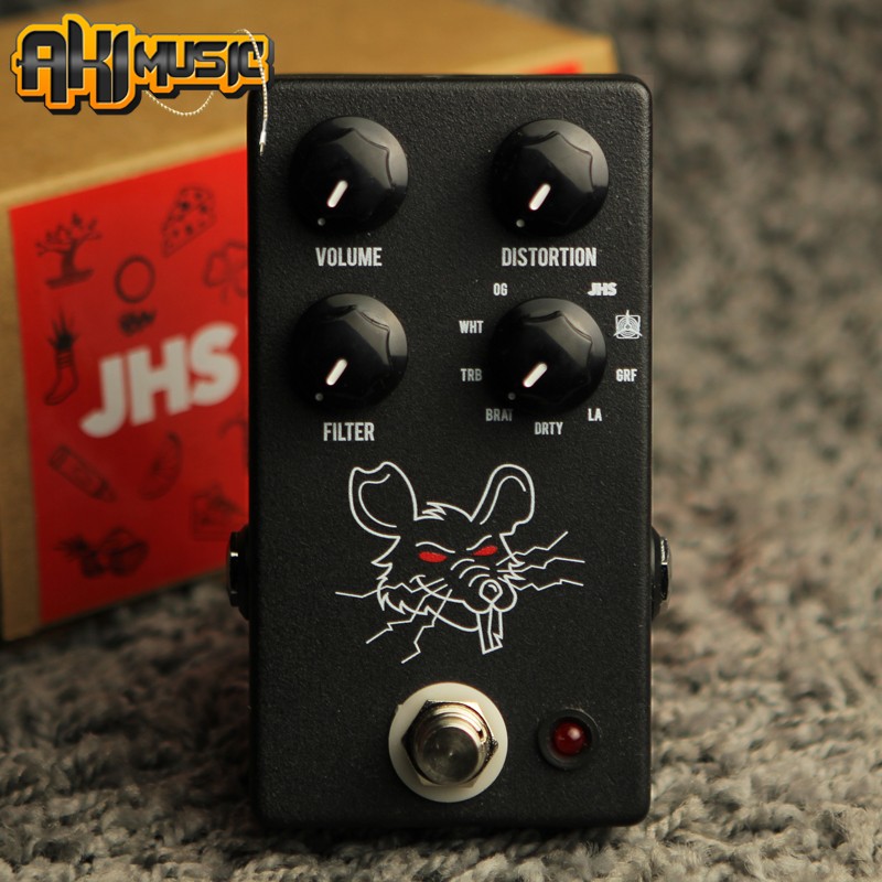 北京秋音JHS PackRat RAT老鼠失真法兹单块效果器九合一经典复刻