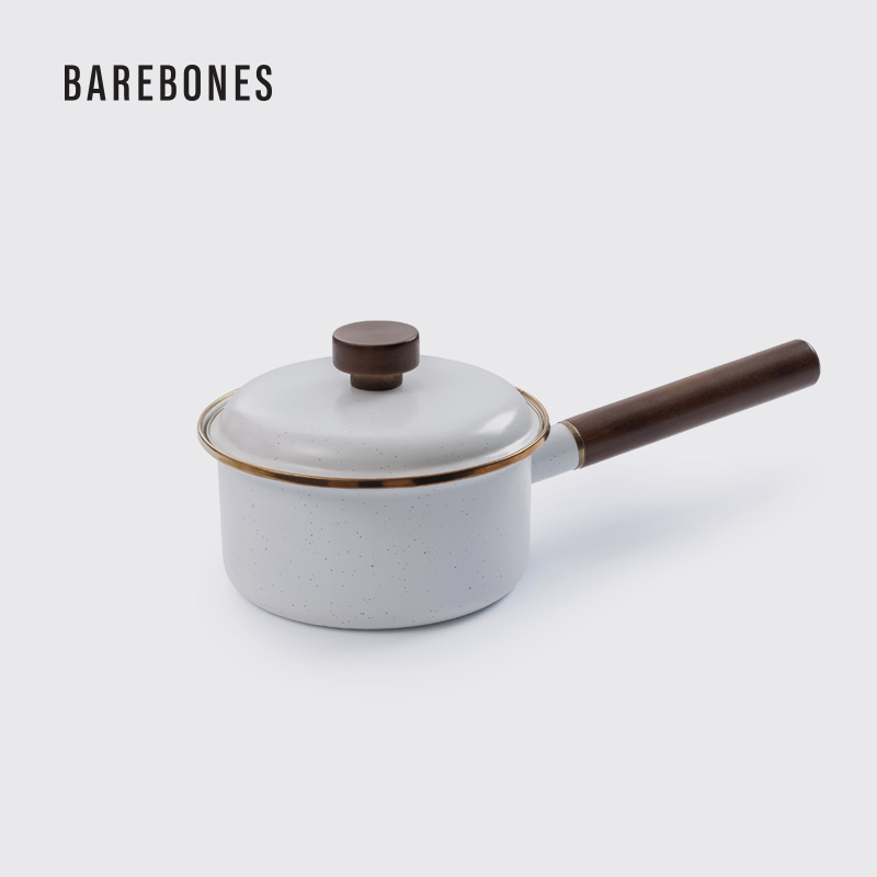 BAREBONES美国北邦户外单柄搪瓷炖煮锅复古工艺简约欧式一体奶锅