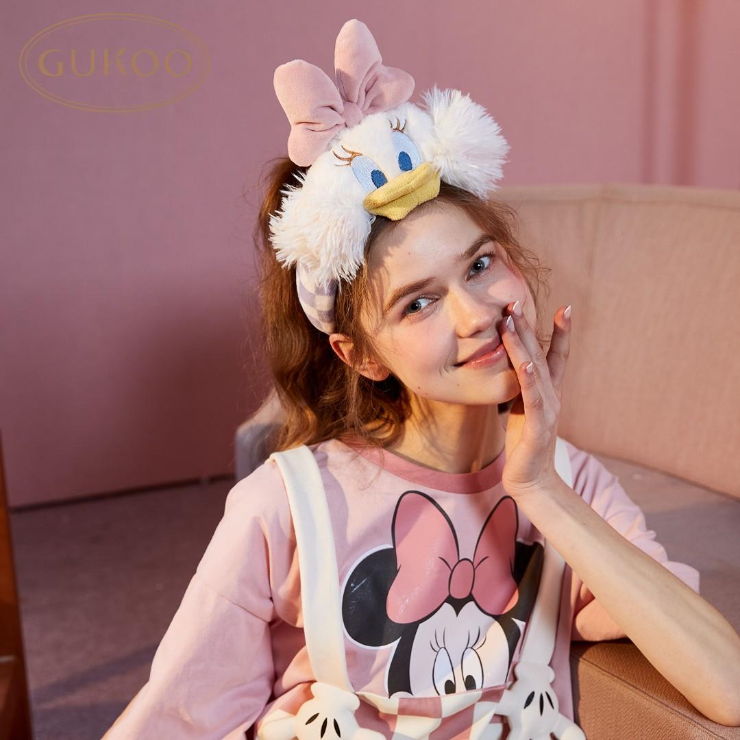 Gukoo/果壳发带女迪士尼联名卡通洗脸束发带可爱少女卡通头饰