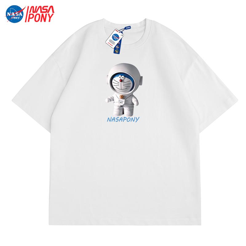【壹茉联名专享】NASA线上2022夏季新款情侣休闲潮牌短袖T恤1004