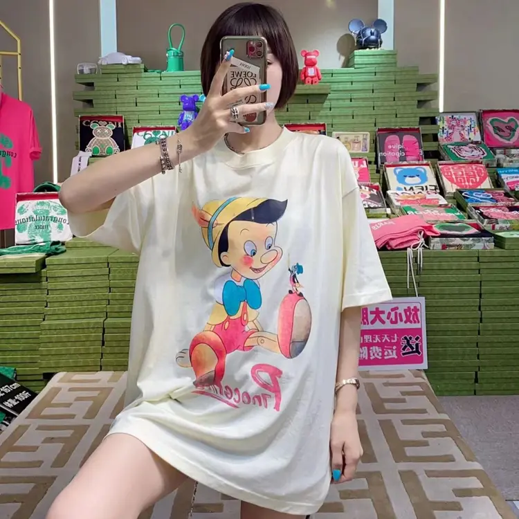 BinBin——【匹诺曹】2022ss联名男女情侣T恤