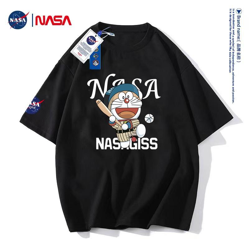 NASA GISS联名款2022新款纯棉T恤男女同款新疆长绒棉89272