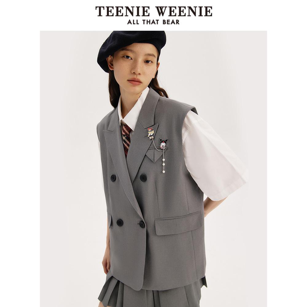 TeenieWeenie小熊&sanrio三丽鸥联名酷洛米西装外套TTVW22E604N