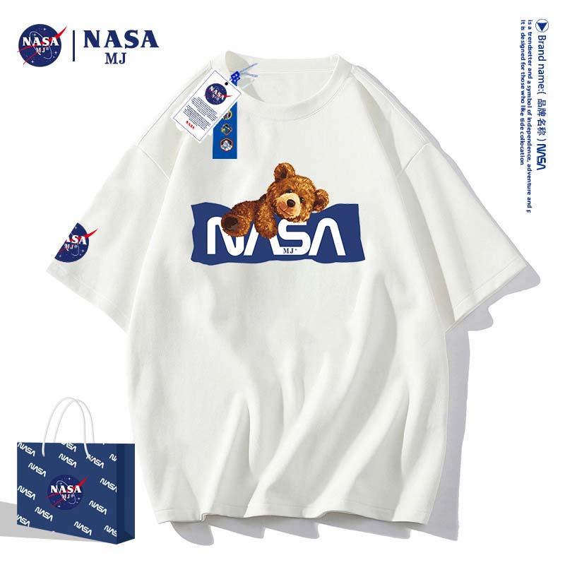 NASAMJ - 联名款趴趴熊情侣纯棉T 89221